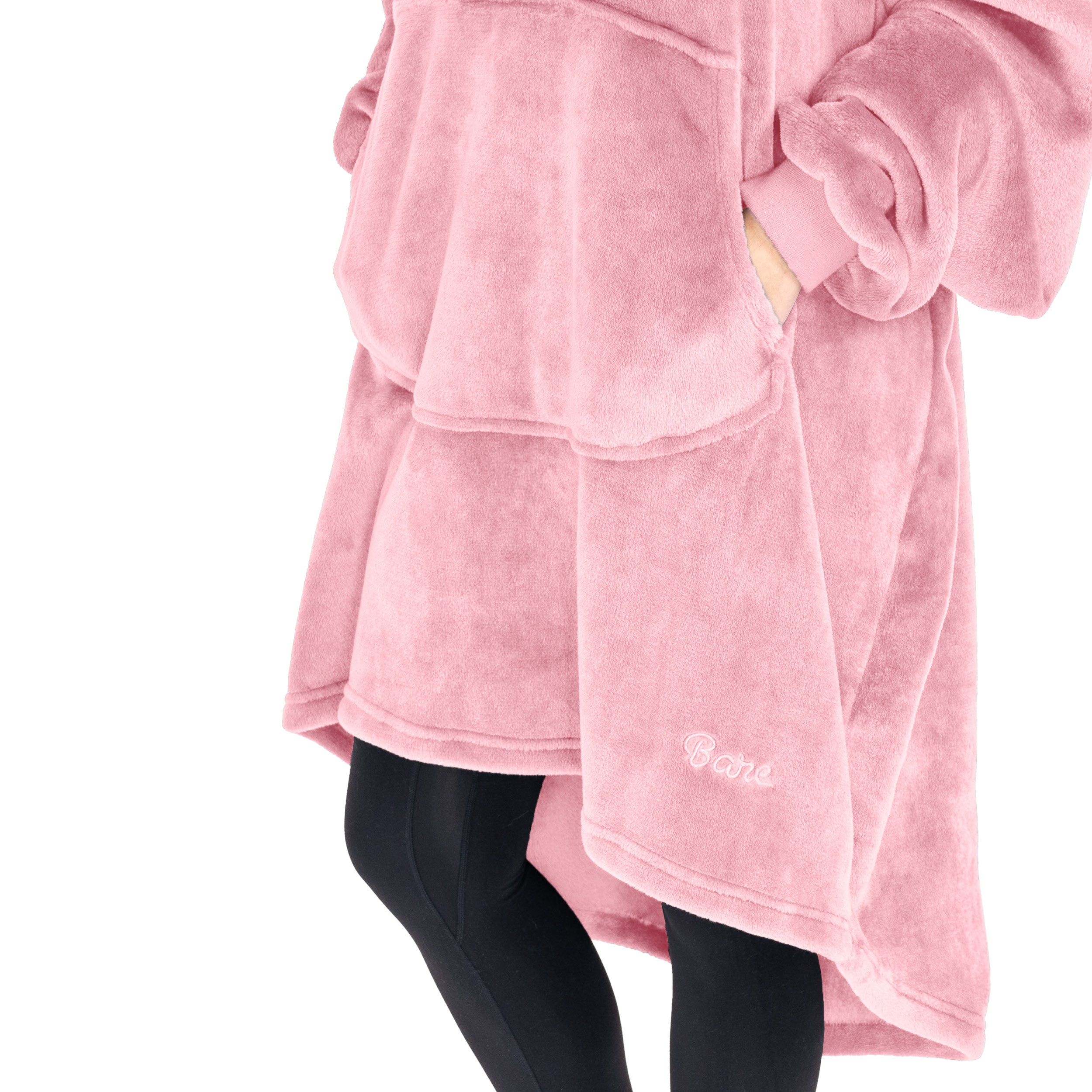 The Bare Homey™ - Microplush Wearable Blanket - Adult
