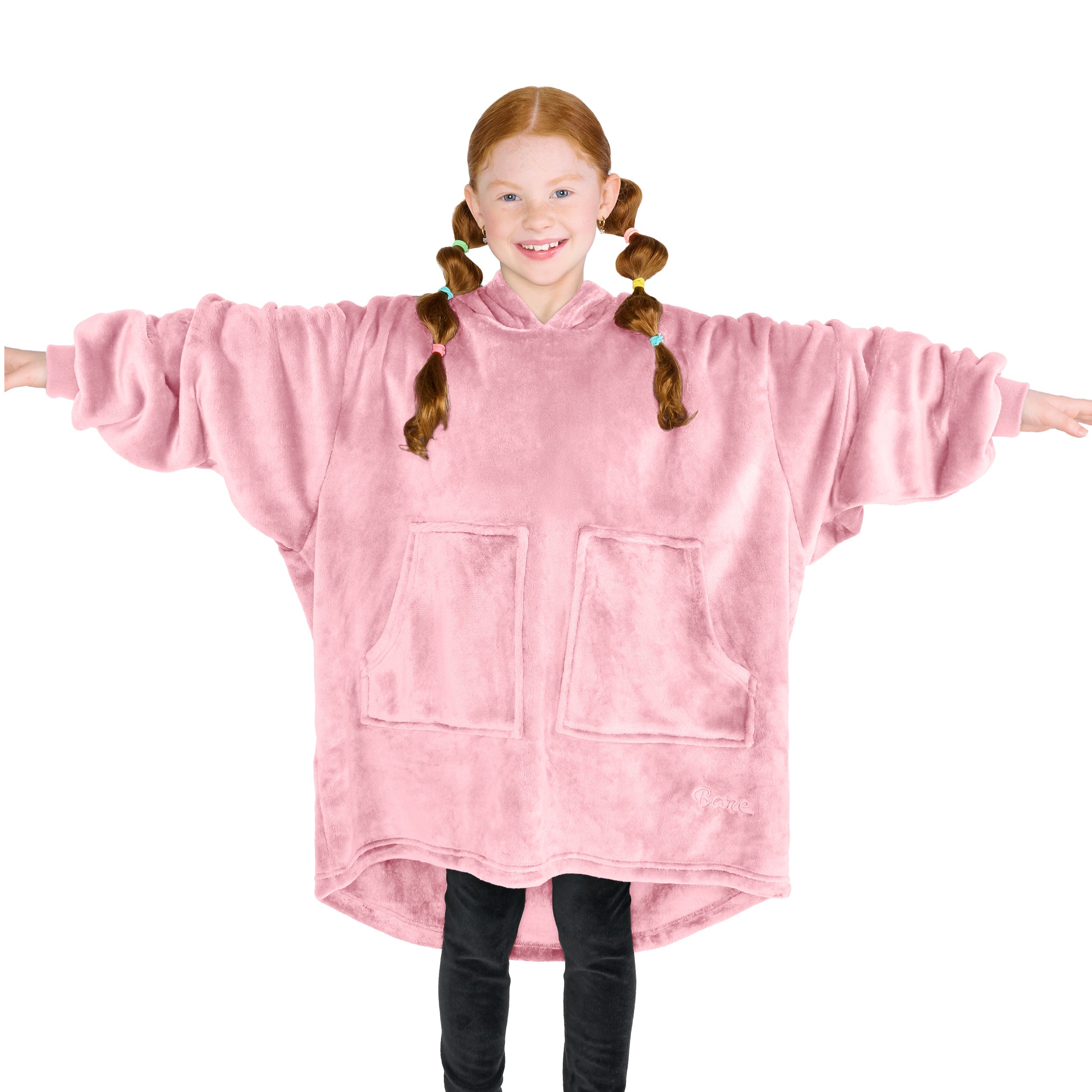 The Bare Homey™ - Microplush Wearable Blanket - Youth