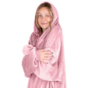 The Bare Homey™ - Microplush Wearable Blanket - Adult