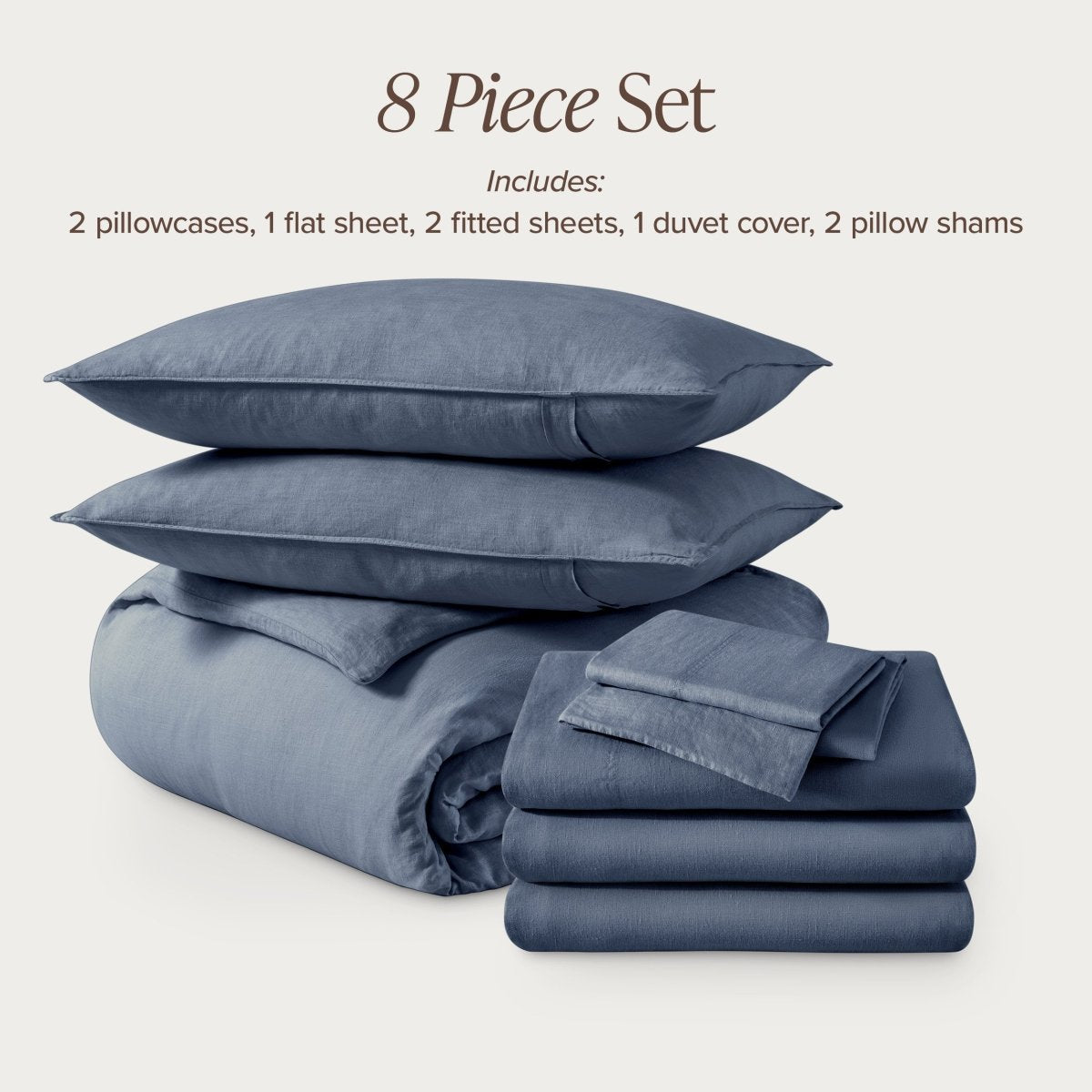 Linen Bedding Bundle - Bare Home