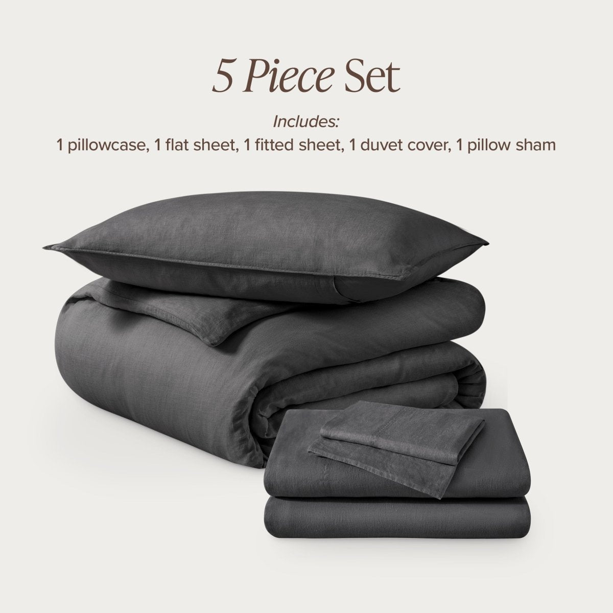 Linen Bedding Bundle - Bare Home