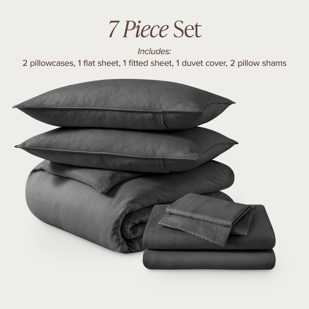 Linen Bedding Bundle - Bare Home