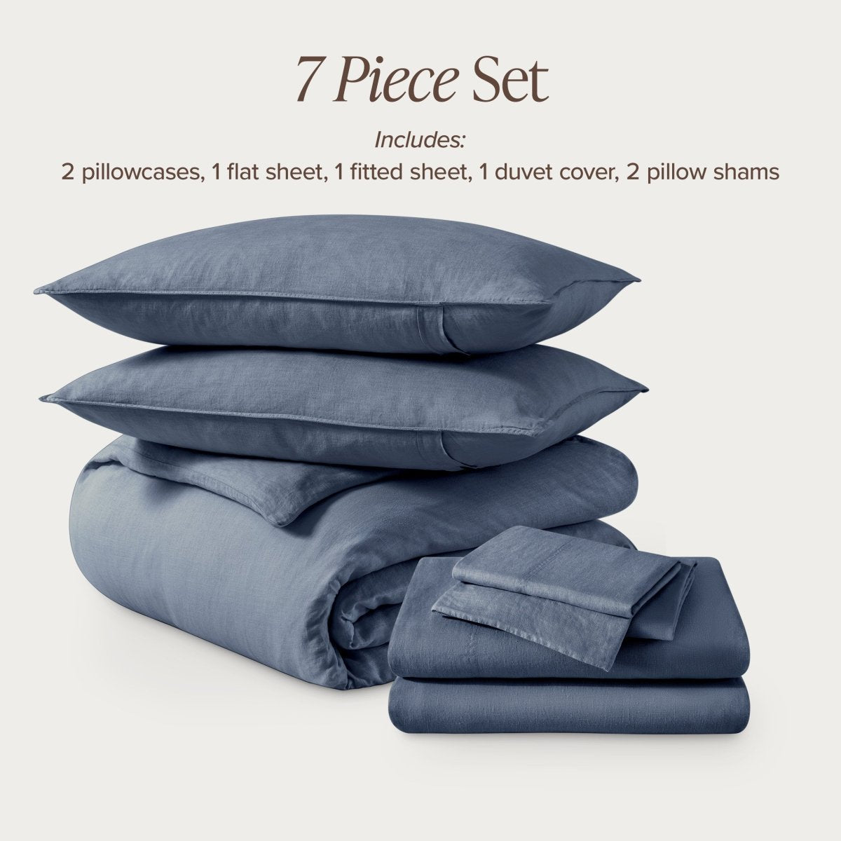 Linen Bedding Bundle - Bare Home