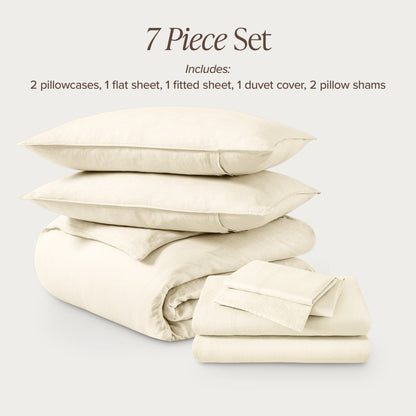 Linen Bedding Bundle - Bare Home