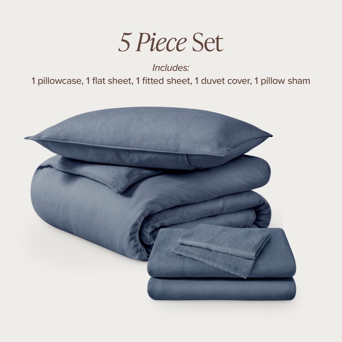 Linen Bedding Bundle - Bare Home