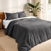 Linen Duvet Cover Set - Bare Home