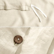 Linen Duvet Cover Set - Bare Home