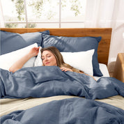 Linen Duvet Cover Set - Bare Home