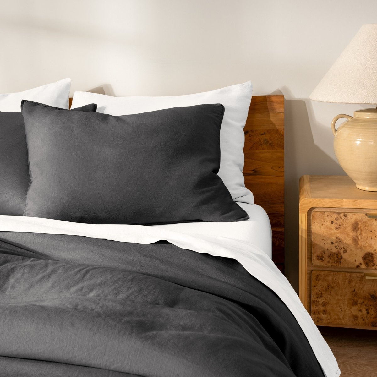 Linen Duvet Cover Set - Bare Home