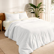 Linen Duvet Cover Set - Bare Home
