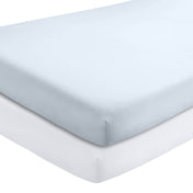 Microfiber Crib Fitted Sheet - Bare Home