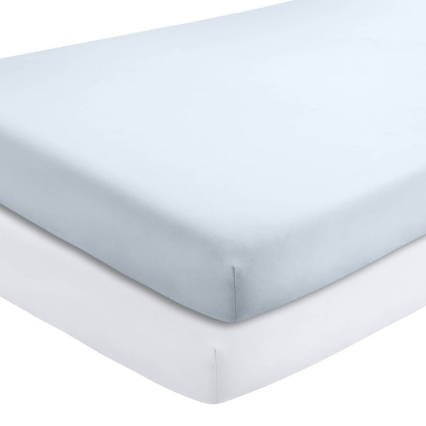 Microfiber Crib Fitted Sheet - Bare Home