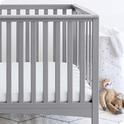 Microfiber Crib Fitted Sheet - Bare Home
