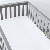 Microfiber Crib Fitted Sheet - Bare Home
