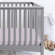 Microfiber Crib Fitted Sheet - Bare Home