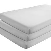 Microfiber Crib Fitted Sheet - Bare Home