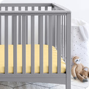 Microfiber Crib Fitted Sheet - Bare Home