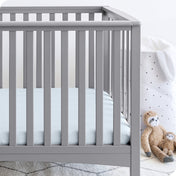 Microfiber Crib Fitted Sheet - Bare Home