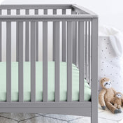 Microfiber Crib Fitted Sheet - Bare Home