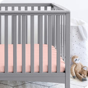 Microfiber Crib Fitted Sheet - Bare Home