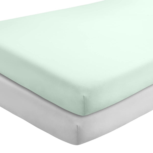 Microfiber Crib Fitted Sheet - Bare Home