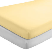 Microfiber Crib Fitted Sheet - Bare Home