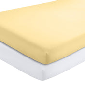 Microfiber Crib Fitted Sheet - Bare Home