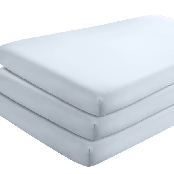 Microfiber Crib Fitted Sheet - Bare Home