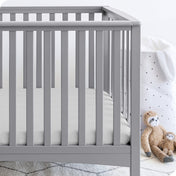 Microfiber Crib Fitted Sheet - Bare Home