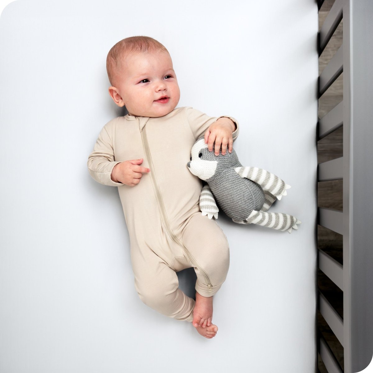 Microfiber Crib Fitted Sheet - Bare Home
