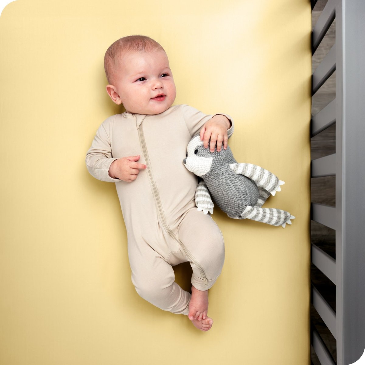 Microfiber Crib Fitted Sheet - Bare Home