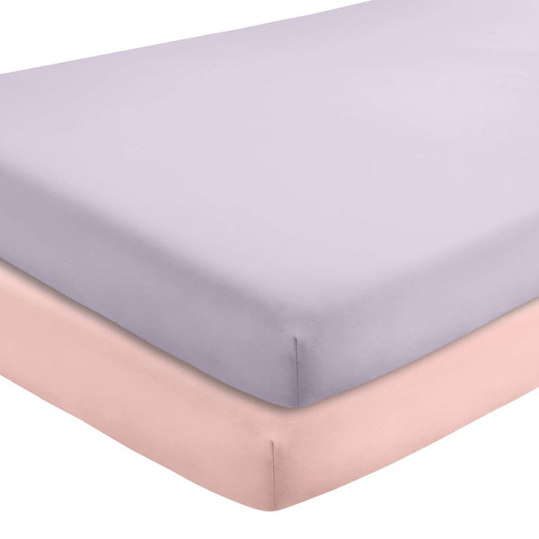 Microfiber Crib Fitted Sheet - Bare Home