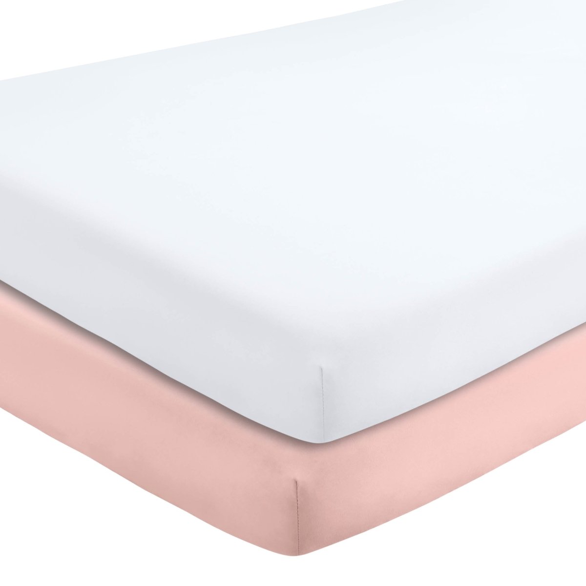 Microfiber Crib Fitted Sheet - Bare Home