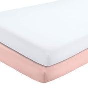 Microfiber Crib Fitted Sheet - Bare Home