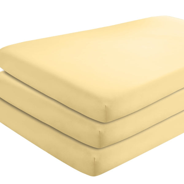 Microfiber Crib Fitted Sheet - Bare Home