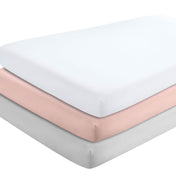 Microfiber Crib Fitted Sheet - Bare Home