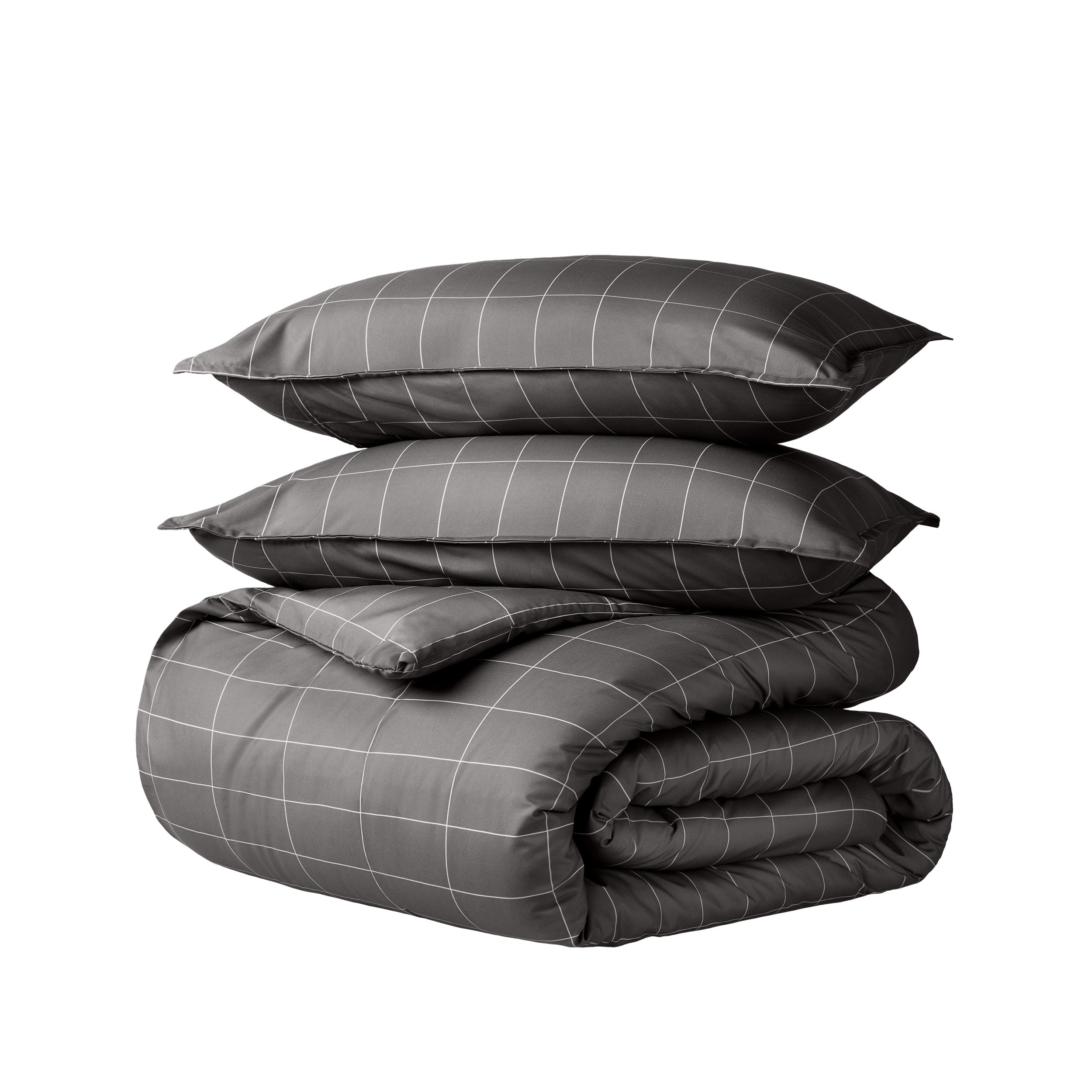 Microfiber Duvet Cover & Sham Set - King - Bare Home