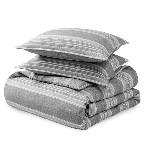 Microfiber Duvet Cover & Sham Set - King - Bare Home
