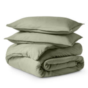 Microfiber Duvet Cover & Sham Set - Oversized Queen - Bare Home