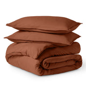 Microfiber Duvet Cover & Sham Set - Oversized Queen - Bare Home