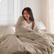 Microfiber Duvet Cover & Sham Set - Queen - Bare Home