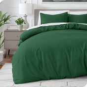 Microfiber Duvet Cover & Sham Set - Queen - Bare Home