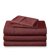 Microfiber Hydro - Brushed Sheet Set - Split Head Flex King - Bare Home