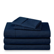 Microfiber Hydro - Brushed Sheet Set - Split Head Flex King - Bare Home
