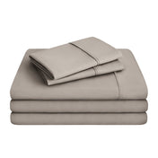 Microfiber Hydro - Brushed Sheet Set - Split Head Flex King - Bare Home