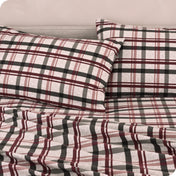 Cotton Flannel Sheet Set - Prints