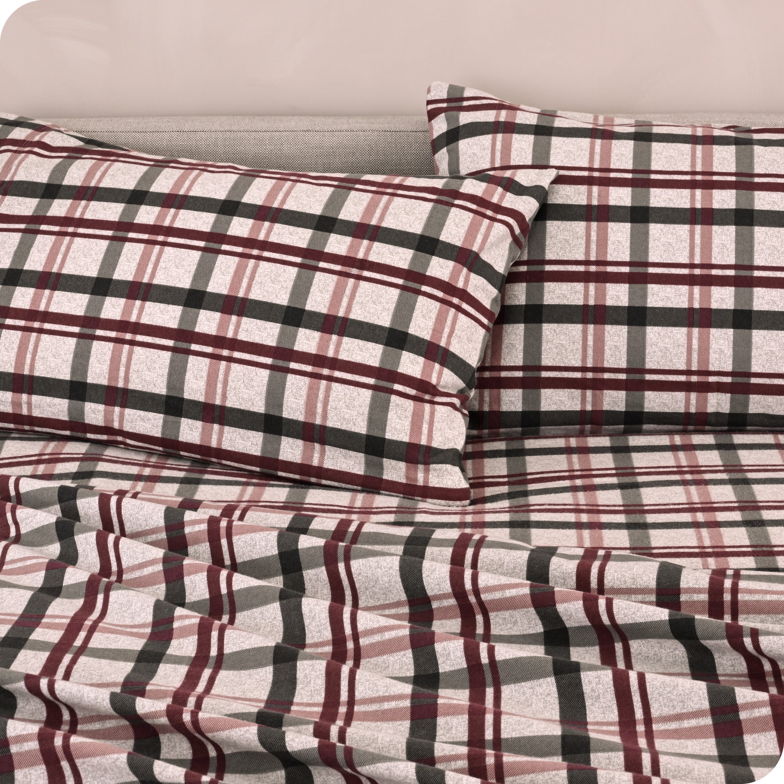 Cotton Flannel Sheet Set - Prints