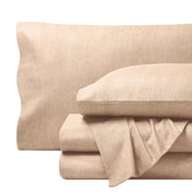 Cotton Flannel Sheet Set - Heather