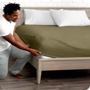 Microfiber Fitted Sheet - Bare Home
