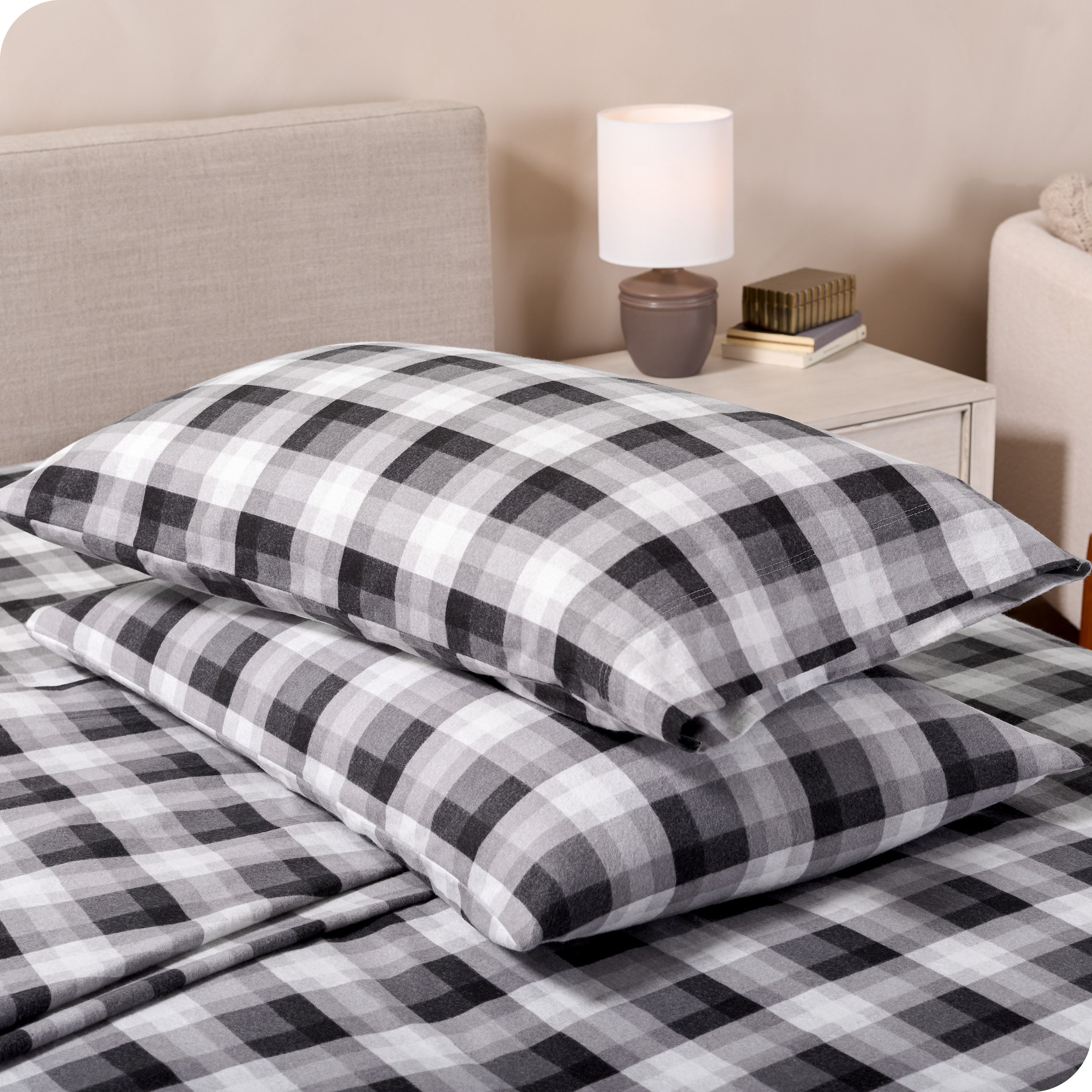 Cotton Flannel Sheet Set - Prints